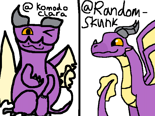 Draw my oc in your style! @komodoclara