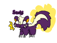 Stunky my fav Pokémon :)