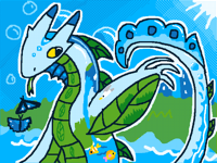 Frutiger aero creature