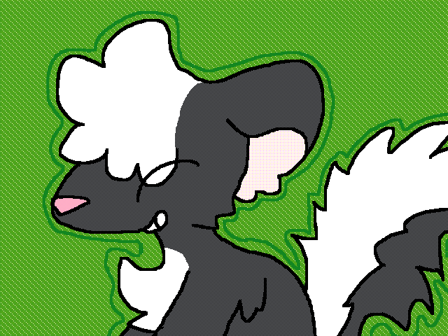 Stella the skunk In my style (over the hedge)