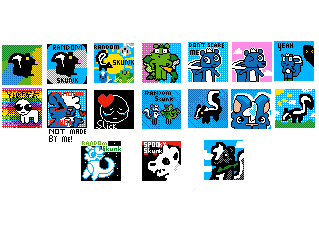 All my pfps that I found (idk is it in order)