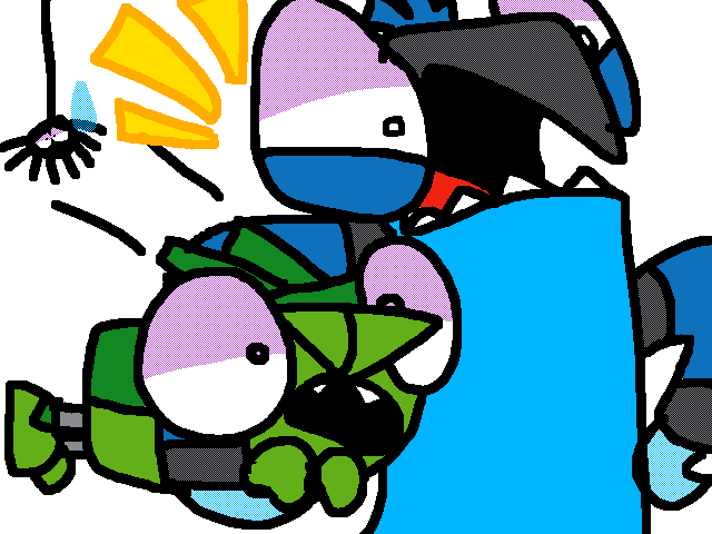 It’s just a spider (redraw)