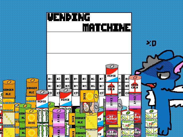 Vending machine collab @inkable