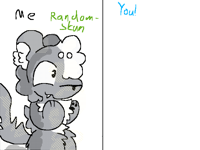 Draw grayskunk in ur style :)!