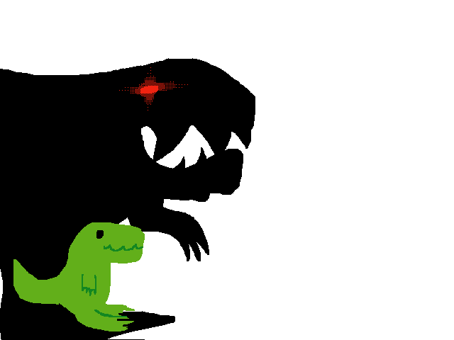 Look She’s evil!