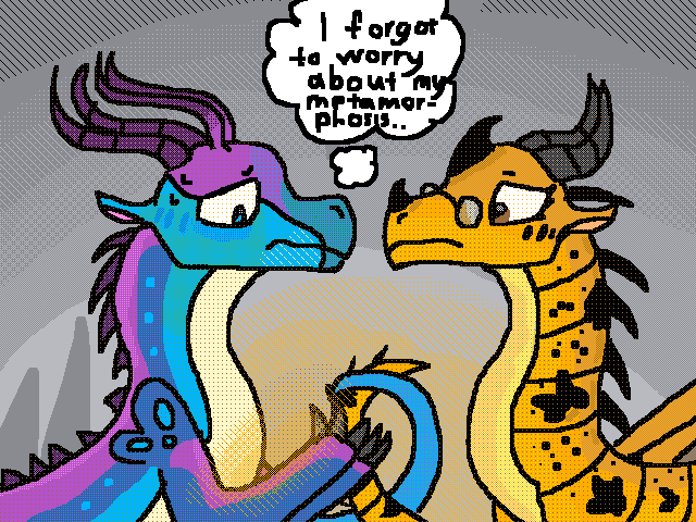 Book 11 was super good so I drew this :D