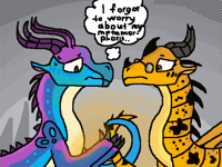 Book 11 was super good so I drew this :D