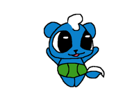 Cloud as baby (I’m bored so I do these)