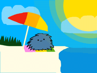 Thing on the beach