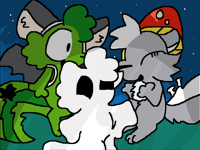 My oc’s Halloween costumes