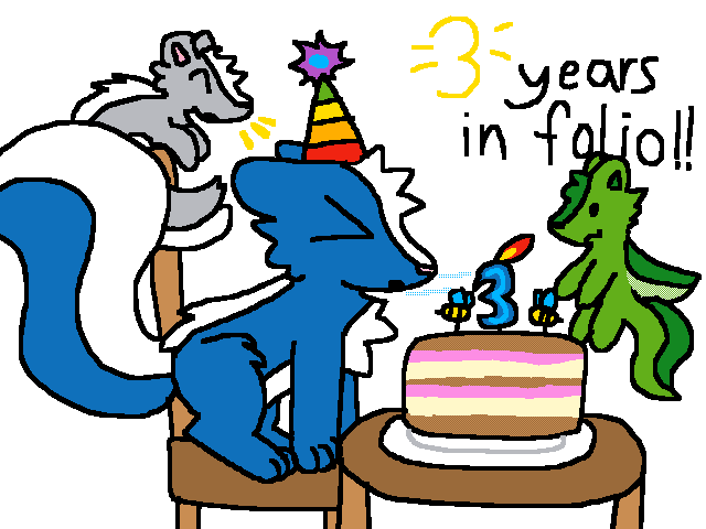 FOLIO BDAY YAASS 🦨🟦