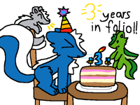 FOLIO BDAY YAASS 🦨🟦