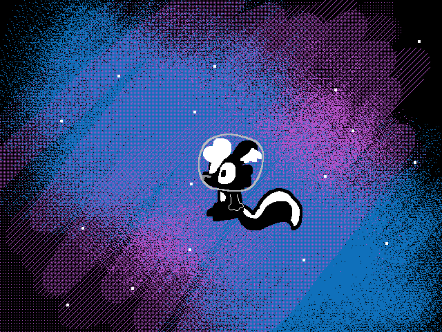 Skunk in space again😌