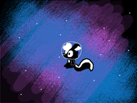 Skunk in space again😌