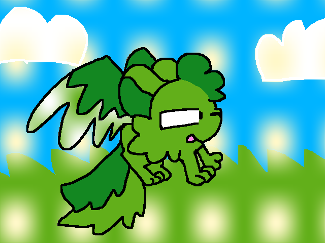 Minty having fun 🦨🌀 (short)
