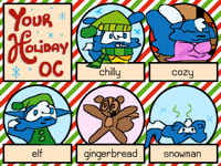 share: your holiday oc