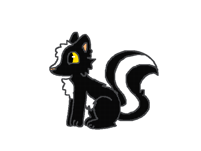 Colored skunks
