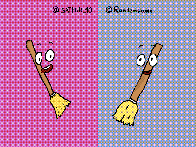 Draw Bob the broom in your style collab