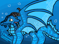 I tried drawing tsunami from WOF:>