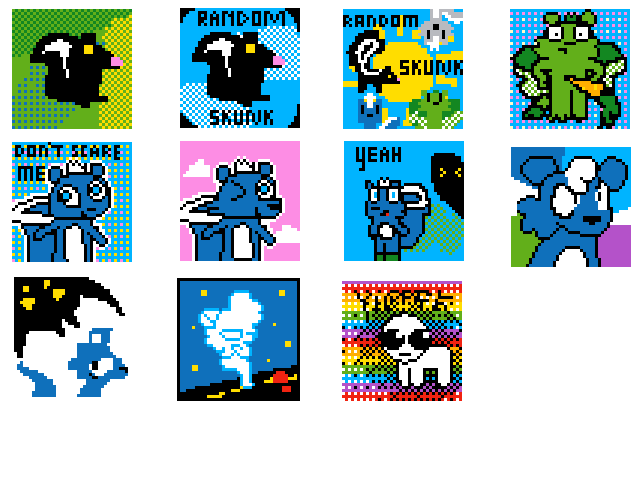 My pfps evolution (not all of them)