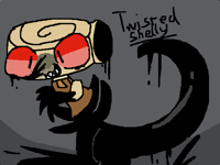 I tried drawing twisted Shelly 😭😭😭