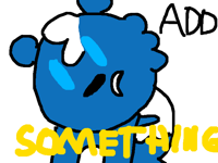 Add something to this
