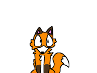 A fox STARING AT U