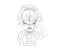 rui in maid dress