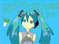 Happy miku day!! (LATE)