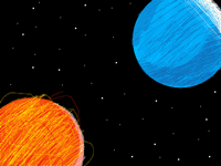 My first space art