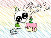 🎉 Happy 2nd Folio Birthday, Sprout c: 🎉