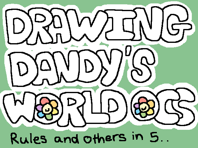 🌸 DRAWING DANDY’S WORLD OCS!! 🌸