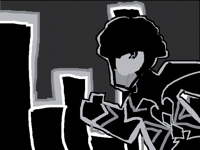 Black and white art