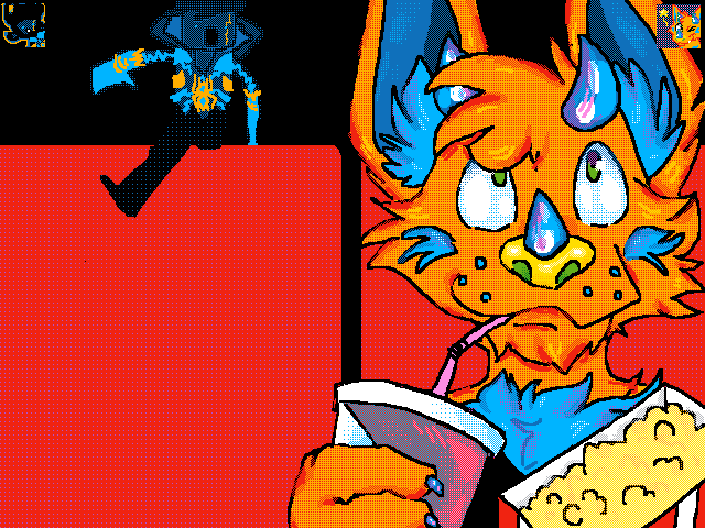 Watching movie collab