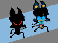 Running form the  shadow