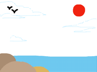 Sea and Rocks