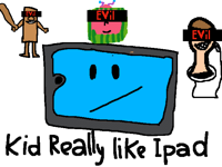 Kid Really like iPad 😔