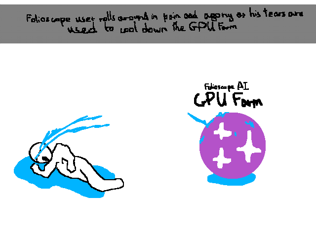 Folio User’s Tears Are Used To Cool The GPU Farm