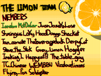 All Members of TEAM LIMON (Updated + Redesign)