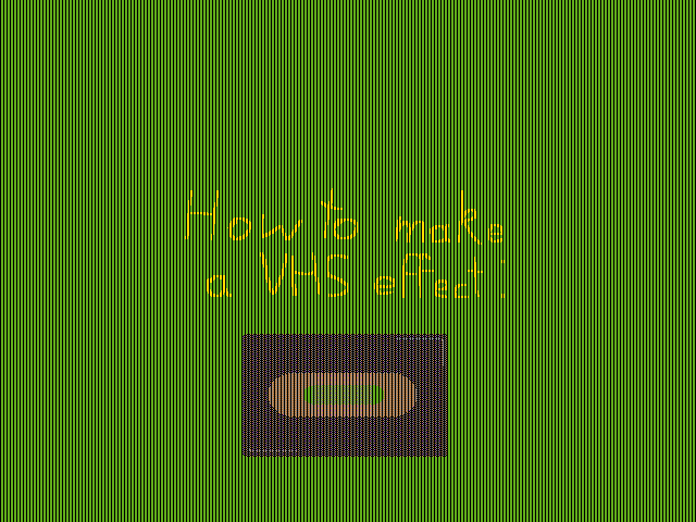How to: VHS 📼 🤫