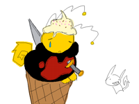 contributing to the inside joke