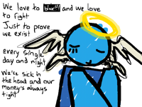 but were here 2 fuck up thats our spawngiven right