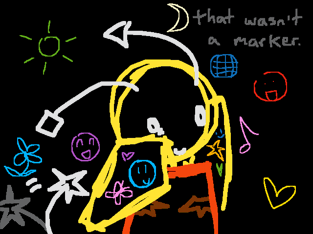 i guess you could say hes drawn out. ok ill get ou