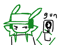 He just cant stop jumping around liek a moron