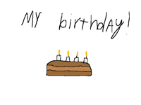 My birthday