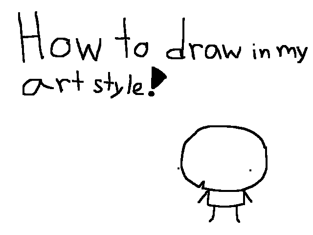 How to draw in my artstyle