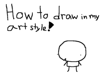 How to draw in my artstyle