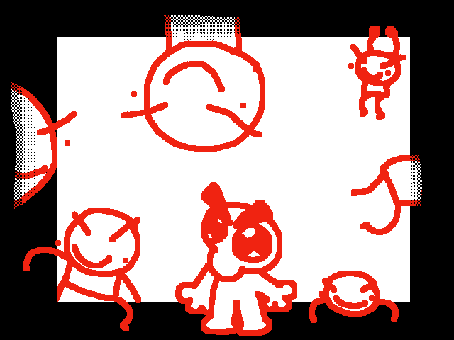 I wanna make him 4th wall break :/