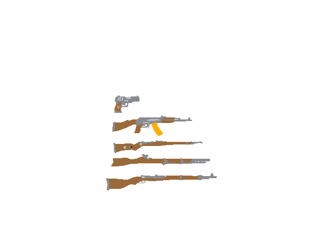 Weapons that i drawn
