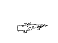 random bullpup rifle